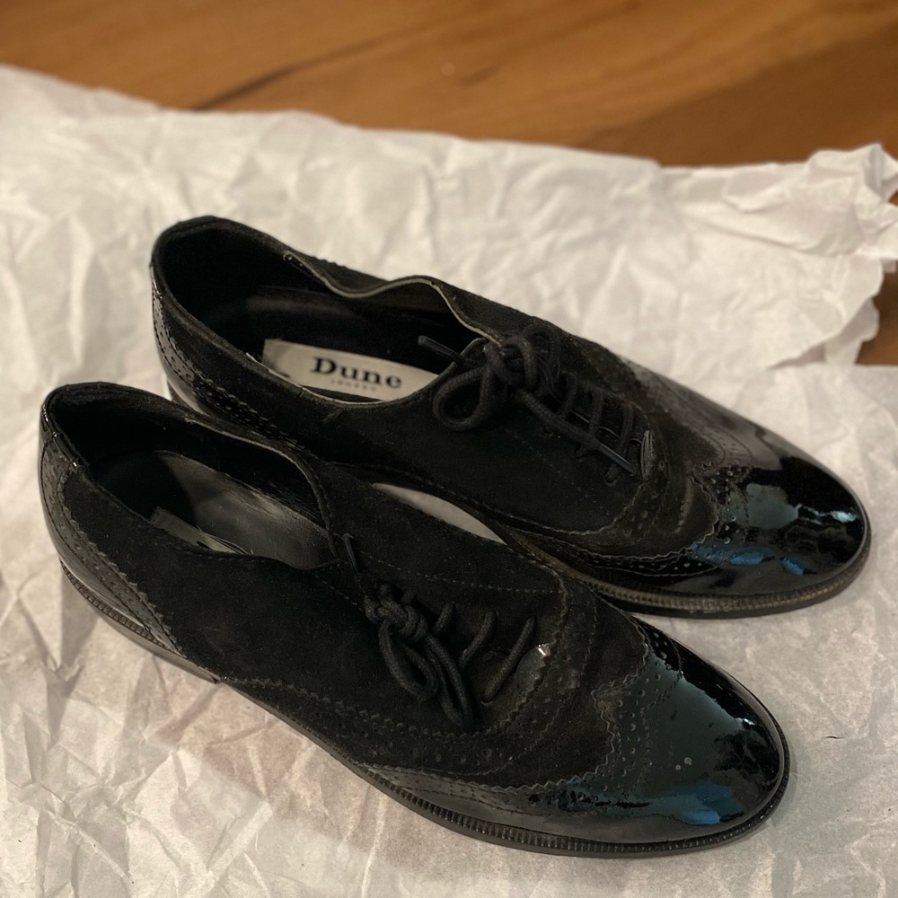 Cute office leather flat
